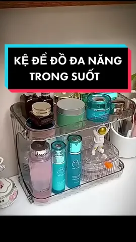 Kệ để đồ đa năng 2 tầng sang trọng, tiện lợi. Kệ đồ nhà tắm, kệ mỹ phẩm...#kệđanăng #kệmỹphẩm #review #xuhuong #fyp #vairal #giadungtienich #giadungtienich #giadungtienloi 