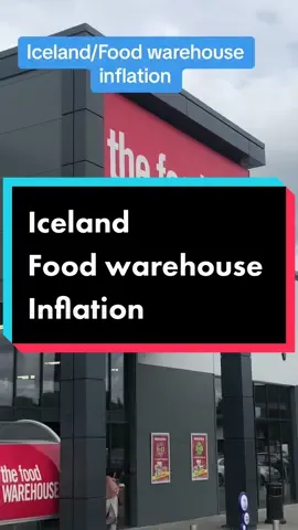 #costoflivingcrisis #iceland #foodwarehouse #inflation 