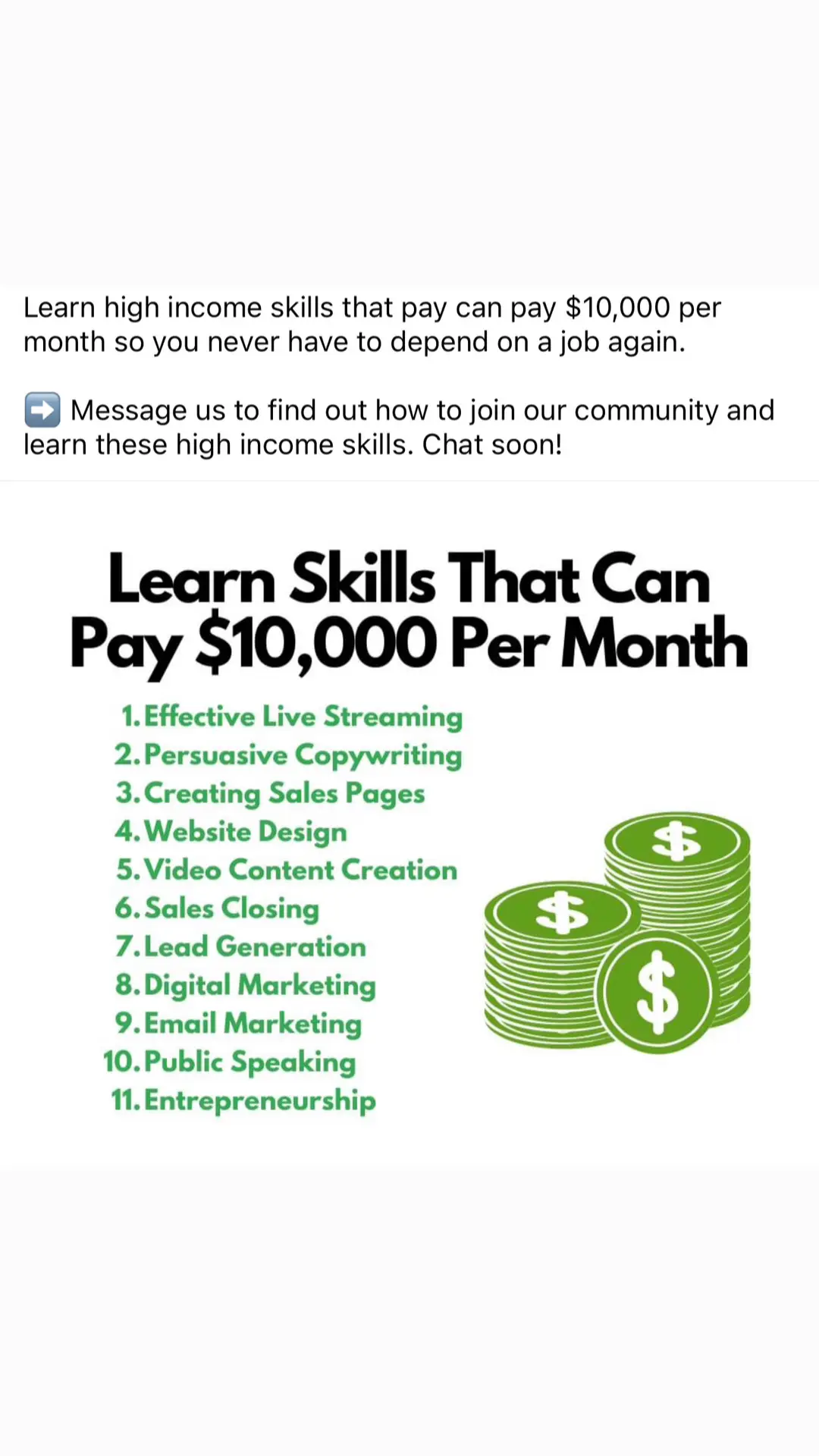 Lean income skills so that you dont need to depend on a job ever again. #singapore #singaporetiktok #tiktoksg #skillsfuturesg #sgtiktok 