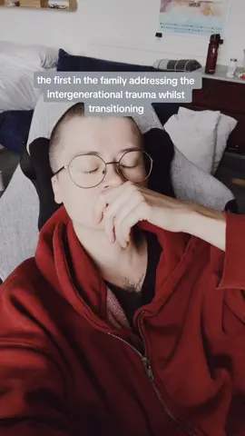 I'm a tired millennial and I need cake #ftm #trans #traumahealing 