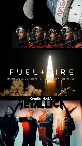 🎸#metallica x #nasa 🚀 “FUEL+FIRE” Nasa’s Artemis Mission to the Moon🌖🌗🌕🌘🌑 Ft.Metallica #นาซา #ภารกิจดวงจันทร์ #ไปดวงจันทร์ #เพลง #อวกาศ 