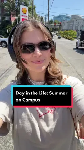 Check out a day in the life living and working on campus during the summer! #seattleuniversity #seattleu #studentlife #campuslife