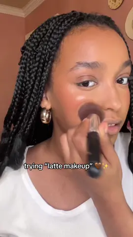 this bronzy glowy glam is sooo pretty wow 😫 #lattemakeup #lattemakeuptrend #lattemakeuplook #lattegirlmakeup