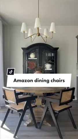 Im in love im obsessed!! Link to chairs is in storefront!🥹🔗  these amazon dining chairs are so goodddd. #amazonunboxing #amazondiningchairs #amazondiningroom #amazonhome #amazonhomefinds #amazonhomefavorites #amazonhomedecor #amazonchairs #amazonhomeunboxing #amazonfavorites #modernorganicdecor #diningchairs #rattandiningchair #fyp #foryou #foryoupage #fypシ 