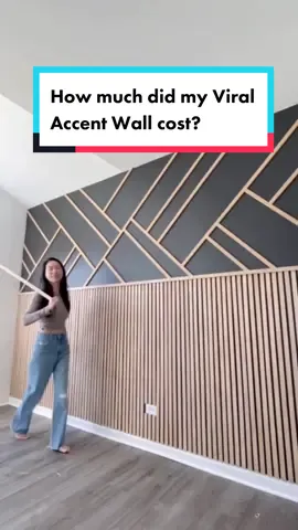 Our Top FAQ finally answered!! How much did it cost?!  Budget Friendly DIY Accent Wall #diyproject #DIY #accentwall #homedesign #bedroommakeover #wallpanelling 