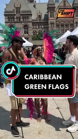 What are your Caribbean green flags? 💚 #caribbeantiktok #theshiftsports 