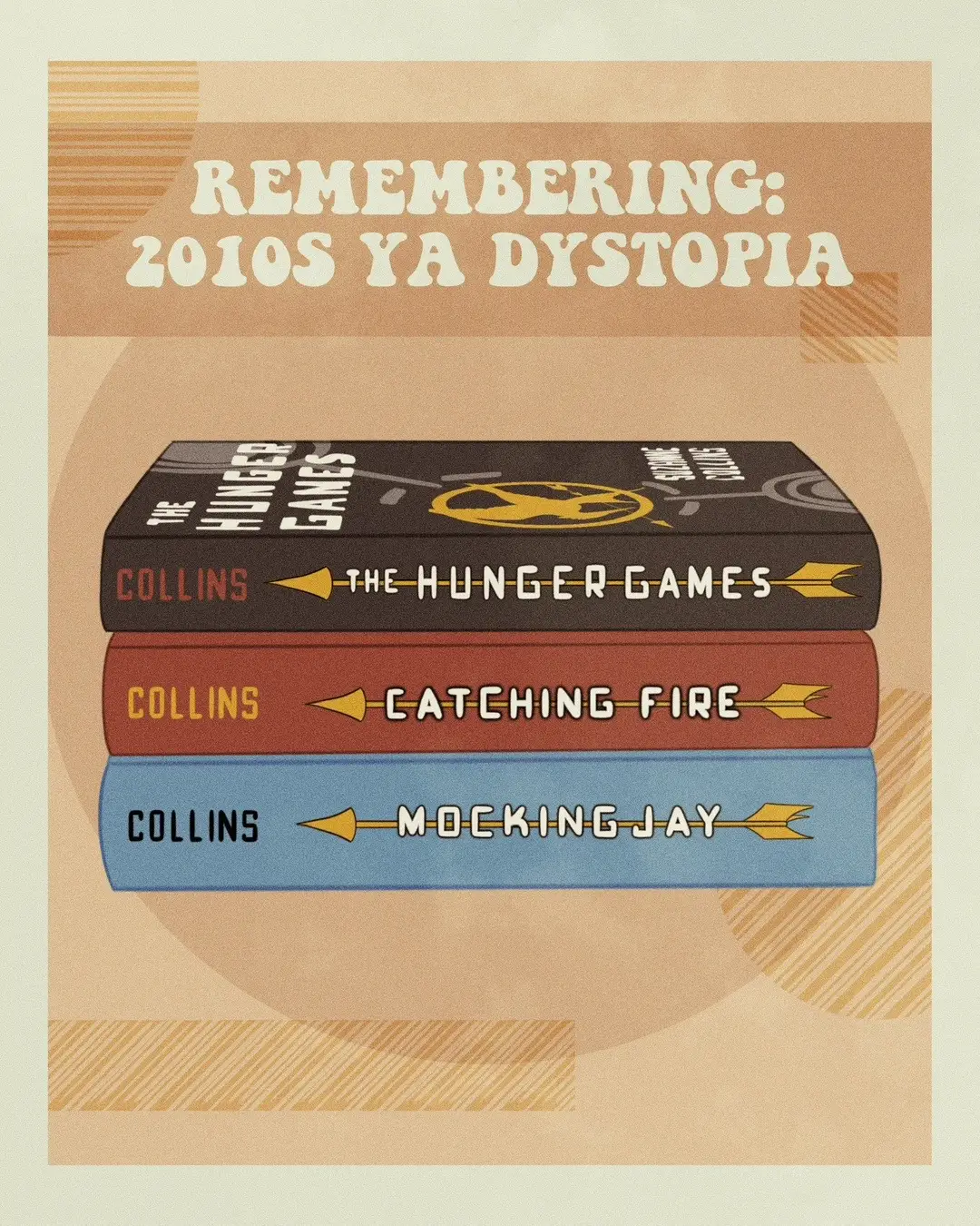 when i was thirteen there were only two genres: ya dystopia and everything else #yadystopian #yadystopia #thehungergames #divergent #procreate #digitalart #BookTok #bookstack 