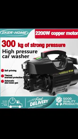 2200W High pressure washer Portable Car High Washer washing Machine Spray #tiktokaffiliate #affiliatemarketing #addauthorization 