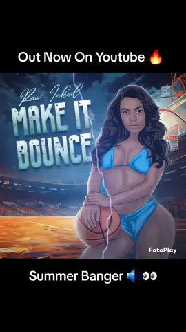 Make it Bounce 🔥👀🏀🎵 Out Now #music #explore #foryou #rap #dance #viraltiktok #foryou #viral #rawinked #new #fun #foryourpage 