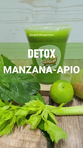Momentos saludables... con nuestros jugos Detox Manzana-Apio #jugosdetox #jugomanzanaapio #jugoverde