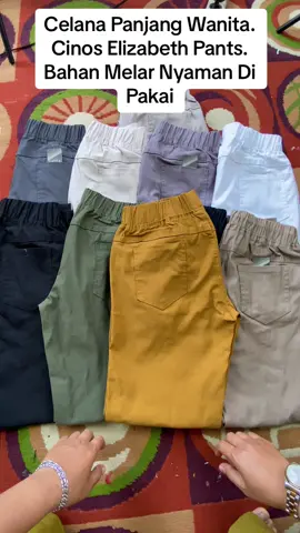 Celana Panjang Wanita Elizabeth Pants Bahan SoftJeans Melar Nyaman Di Pakai. Silahkan Cek Keranjang Kuning #celanaelizabeth #celanajeanswanita #celanacinoswanita #celanabaggypantswanitapremium #celanamurah #fypシ゚viral #celanapanjang 