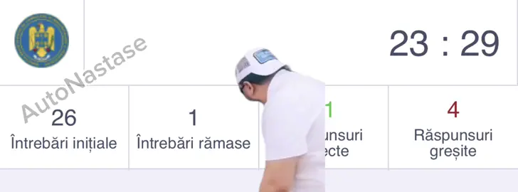 Ultima întrebare mereu este jucăușă🤪 #autonastase #sala #teorie #examenauto #scoaladesoferi #fy #admis #respins #salaauto #fypシ #fyp #tzancauraganu #aspacardin #inima 