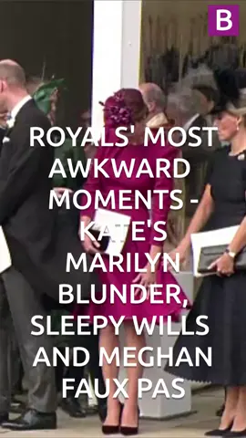 Royals' most awkward moments - Kate's Marilyn blunder, sleepy Wills and King Charles meets Joe Biden👑 When a royal makes an appearance in public, it's likely that hours and hours of preparation and planning are behind it. But no amount of planning can rule out any potential awkward moments that are often caught on camera and go viral around the world. #royalfamily  #Royalfamilyuk  #theroyalfamily  #royals  #kingcharles   #princewilliam  #princeharry  #katemiddleton  #MeghanMarkle  #birmingham  #birminghamuk