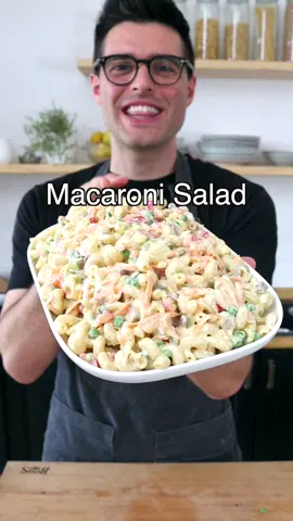 Creamy Macaroni Salad #macaronisaladrecipe #pastatiktok