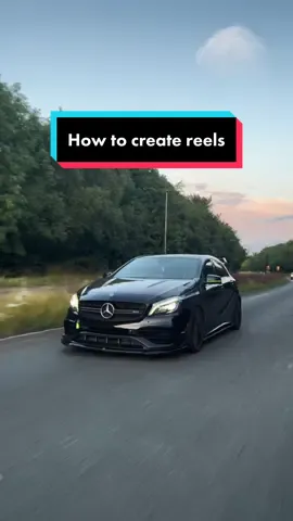See how i create and edit my reels! Featuring this crazy A45 amg😨. On my youtube channel i break it all down for you guys! And all on iphone too 📱link in my bio❤️ #capcutedits #cartransition #amg #a45 #carvideography 
