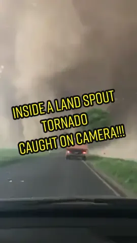 2018 Schwalmtal, Germany Driving in the middle of a land spout tornado! #tornado #weather #twister #landspout 
