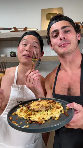 Chicka-Fil-A Pasta with @バヤシ🥑Bayashi @albert_cancook @Patrick Zeinali 