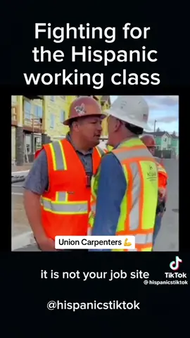 Come on John! Proud of our Brothers putting boots on the ground in Oregon! 💪 Standing up to #criminalcontractors exploiting minors and cheating workers out of a livable wage!  Thansk to @Hispanics TikTok for sharing 💪 #unionproud #bluecollarlife #unionlife #livebetterworkunion #exploitationawareness #exploitationoftheworkingclass #workingclass #unioncarpenter #carpenters #swmscarpenters #construction #constructionlife 