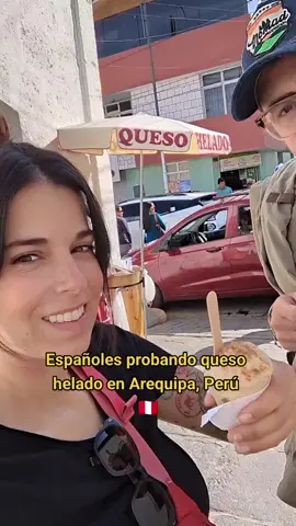 Pues contra todo pronóstico el queso helado está suuuuuuper delicioso 😋🍦🇵🇪 #perú🇵🇪 #perú #fyp #parati #arequipa 