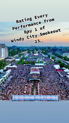 Bbq was great and so was the music. Dont underestimate the value of making friends around you at festivals and a huge shoutout to the dudes in VIP funneling free beers to us since we couldnt get out to get our own 😂 #windycitysmokeout #zachbryan #jrcarroll #americanaquarium #baileyzimmerman #randyrogersband 