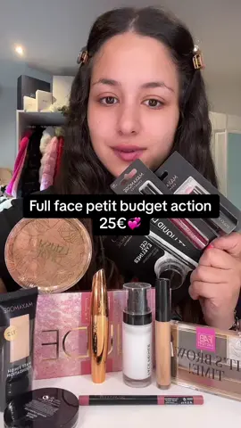 Full face petit budget action #maquillage #MakeupRoutine #fullfaceaction #maquillageaction #fullfacepetitbudget 