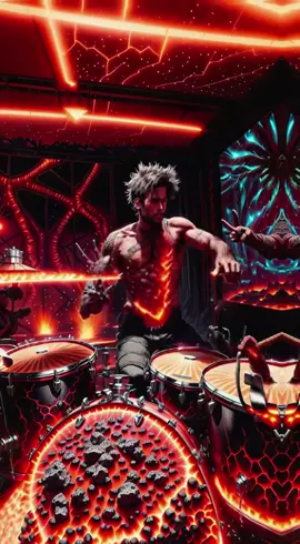 Drumm and fire ! 🔥🔥🔥 @Joey Castro 🥁 #warpfusion #aiart #generativeart #midjourney #discodiffusion #ai #machinelearning #abstractart #dance #dancing #surrealis #darksurrealism #surrealist #experimental #aftereffects #artificialintelligence 