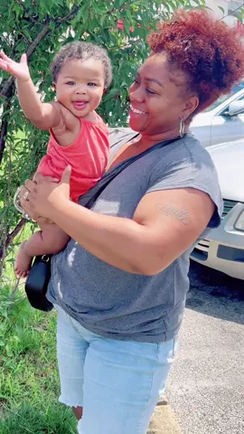 As long as you’re happy, I’m happy ❤️ #babiesoftiktok #MomsofTikTok #happybaby #ilovebeingyourmom #fyp #foryoupage #blackmoms #postpartum #blackbabies #blackmomanddaughter #snowmonroe