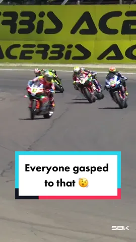 We all gasped while witnessing this wobble from Axel Bassani during Race 1 🫨 #ITAWorldSBK 🇮🇹 #WorldSBK #motorcycle #Motorsport #racing #sportsontiktok 