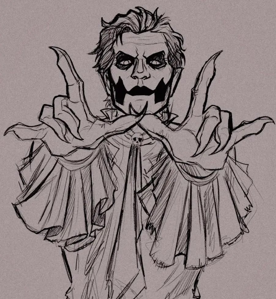 more copia👀💕 #copia #papaemeritusiv #thebandghost #ghost #fanart #sketch #Digital #papacopia 