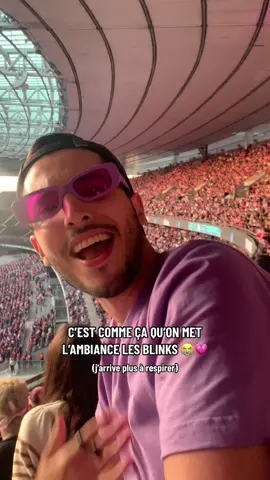 DE L’AIR 😭😭😭💗 @blackpinkofficial #blackpink #blackpinkparis #bornpink #bornpinkworldtour #concert 