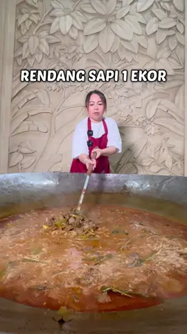 Masak rendang sapi 1 ekor 😍