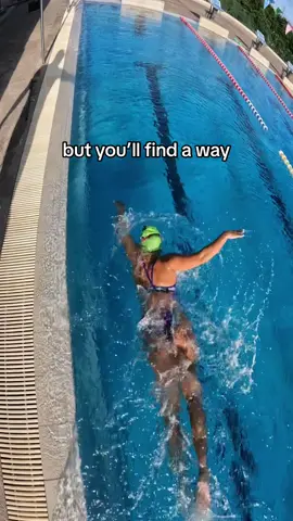 📝 Note to self: just keep swimming 🫡 #swimtok (ad) 