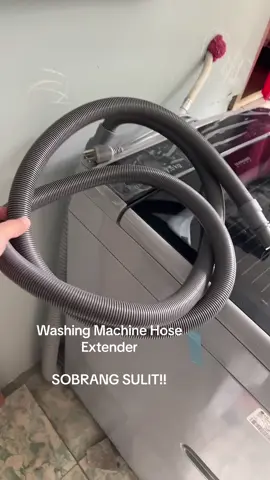 Di na mahirapan mag drain ng tubig from washing machine kung may hose extender naman na! Salamat tiktok 😍 #Home #homeimprovement #washingmachine #washingmachinehoseextension #extension #tiktokfinds #budolfinds #fyp #foryoupage #philippines 