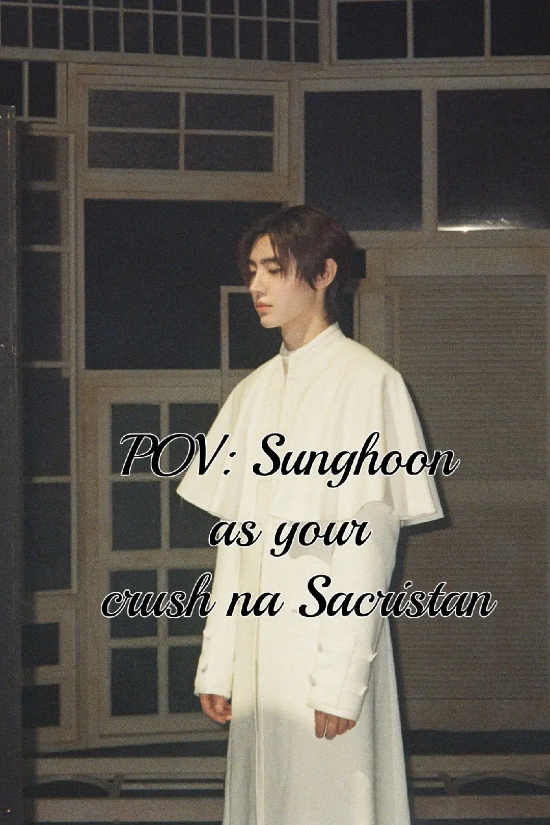 POV: Sunghoon as your Sacristan na crush. #sunghoonpov #enhypenau #fyp