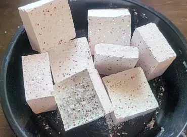 Glitter Reformed Blocks... FULL VIDEO #asmr #fyp #gymchalk #relaxingvideos #oddlysatisfying #explore 
