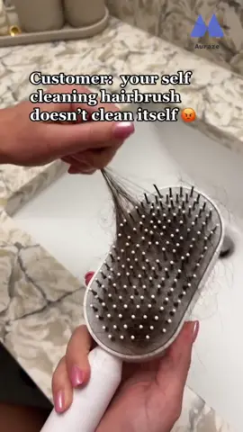 ✨ Get ready for a hair care revolution! Experience the magic of Auraze Self Cleaning Hair Brush and embrace tangle-free beauty! 💆‍♀️💖 Link in Bio 🌸 #foryou #foryoupage #fyp #portable #love #viral #viralvideo #hair #auraze #fypシ #hack #fypシ #fy #fypage #fypシ゚viral #wow #work #edit #relatable #recommendations #tiktok #trend #trending #tiktokindia #usa #on #gift #brush #best #instagram