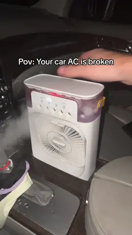 I Love Having a Portable Air Conditioner Now 😎🧊❄️ #coolingfan #airconditioner #Summer #fyp #viral #explore #fypシ #coolingfanwithice #foryou #carairconditioner  