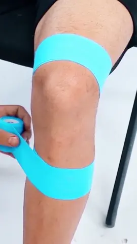 ACL Sprain knee taping
