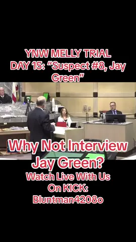 Day 15: YNW MELLY TRIAL: Who Is Jay Green? #day15 #ynwmelly #mellytrial #lethimcook #courttv #trialtime #witness #kick 