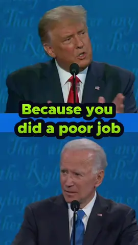 There's nothing smart about you Joe, you did nothing as vice president for 8 years, and you will carry on doing nothing, Donald was right #donaldtrump #trump #joebiden #republican #democrat #us #president #debate 