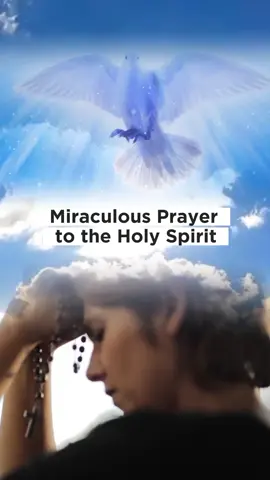 Miraculous Prayer to the Holy Spirit #holyspirit  #miraculous  #miracle  #foryou  #viral  #fyp  #fypシ  #foryoupage  #for #viralreels  #viralshorts  #foryouシ  #viralpage  #Panalangin  #christ #christian  #video  #Jesus  #jesuschrist  #prayer  #prayerworks  #pray #fypspotted #pray  #praying  #videoviral #God  #Godisgood  #jesussaves  #jesuslovesyou  #Godislove