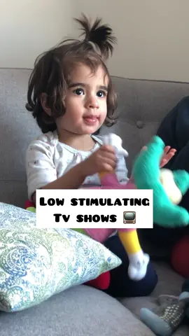 Low stimulating tv shows for you and your toddler. What are your favs? #lowstimulatingshows #toddlersoftiktok #toddlertv #overstimulation #toddlershows #tvshowsforkids #toddlerscreentime #momhacks 