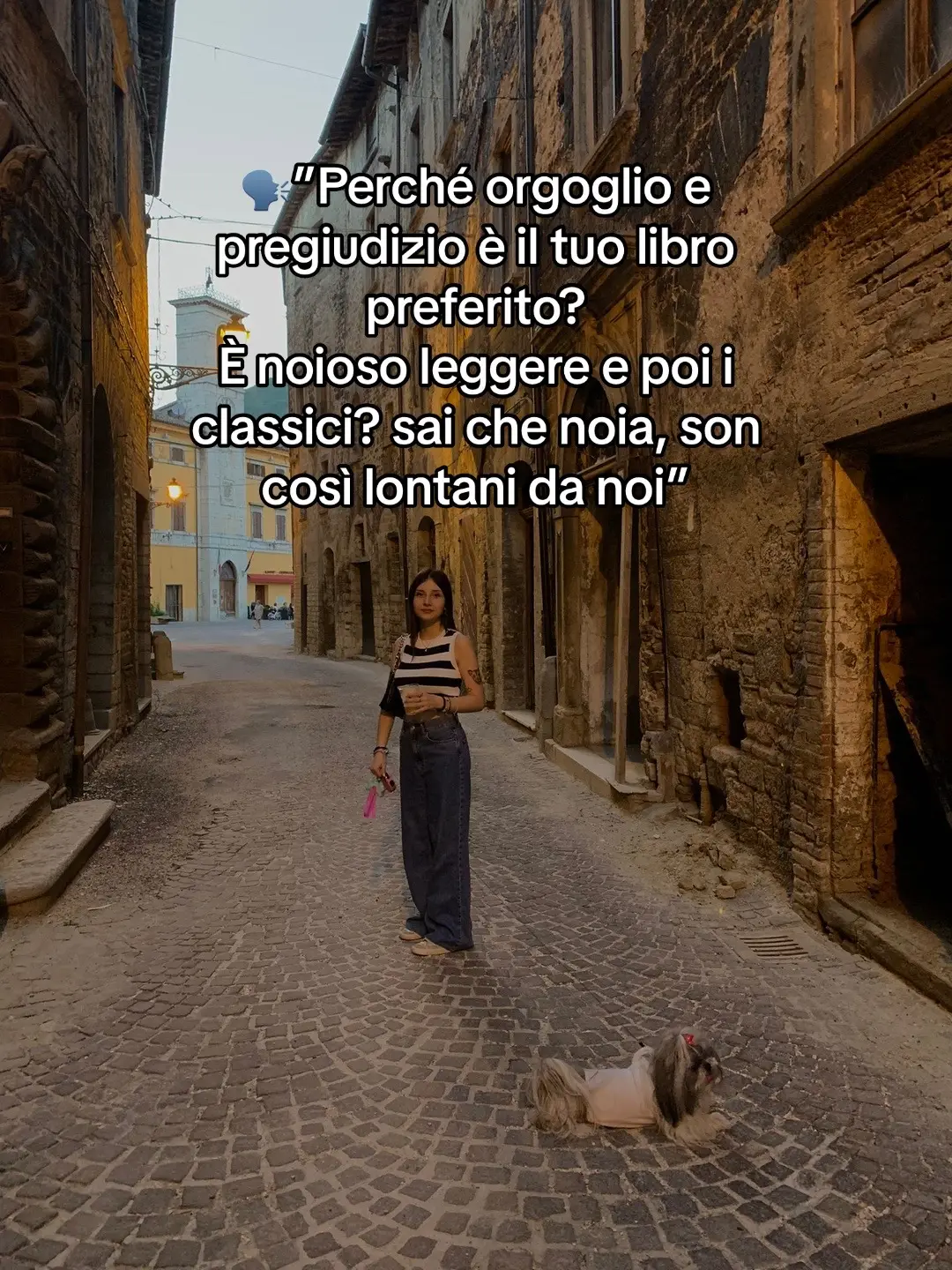 I classici sono così attuali, così vicini a noi e spesso, ne pensano male perché li vedono così vecchi e lontani. #andiamoneiperteeeee #foryourpage #perte #orgoglioepregiudizio #janeausten #andiamoneiperteeeee 