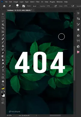 Leaves text effect in photoshop #photoshoptips #graphicdesign #photoshoptiktok #leanontiktok #creative #art #photoshop #adobe #photoshoptricks #tips #photoshopskills #recdope 