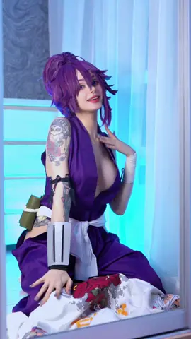 Rate my cosplay from 1-10💜 ❗️FAKE BODY❗️ #fyp #animegirl #hellsparadise #yuzurihacosplay #yuzuriha #animetiktok #recommendations 