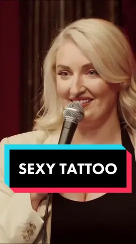 @Sophie Buddle reveals the meaning behind her sexy tattoo. #standup #comedy #SophieBuddle #tattoos Stream the full set on YouTube. Link in bio.