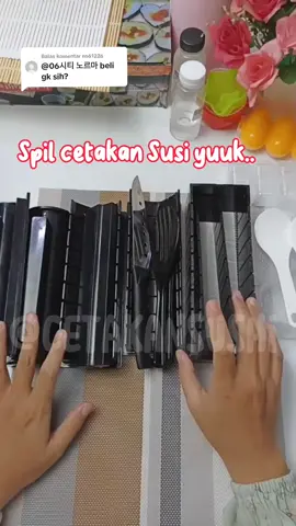 Membalas @ns61226 #semuabisaditiktok #semuaamanditiktok #cetakansushi #semuatentangsushi #sushimakerprofesional10set #cetakansushiprofesional10set 