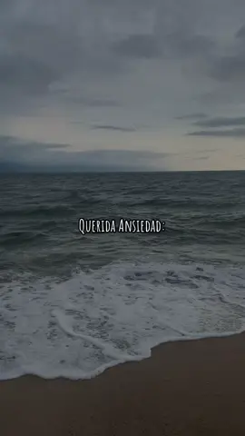 Querida ansiedad: #ansiedad #escritos #viral #fyp #parati 