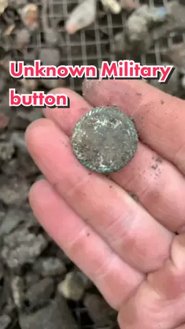 I need YOUR help identifying this Military button! #History #explore #fyp #fypシ #viral #WWII #metaldetecting 
