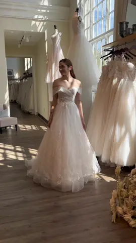 obsessed with the front + back of both these beauties ✨ gown 1 - Blanche  gown 2 - Poppi  #weddingtiktok #bridalgown #weddinggown #virginiabride #dcbride #nycbride #weddinginspo #2023wedding #weddinggoals #bridaltiktok #richmondbride #2024wedding #lacedress #ballgown #